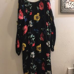 Beautiful flower Fall dress